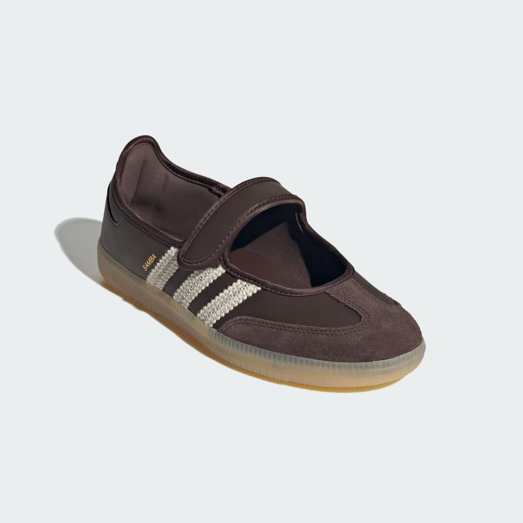 adidas SAMBA JANE LA4120 Women's Originals Sneakers Brown / Cream White / Gum