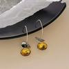 Minimalist Sequined Fringed Ear Hook Fashion Personality Design Earrings Femininity Earrings Niche High Sense