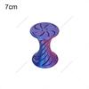 3D Printed Mini Spiral Cone Impossible Pyramid Passthrough Fidget Toy Stress Relief Screw Toys Christmas Tree Desktop Decoration