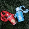 Premium Quality 700ml Portable Drinking Straw Shoulder Strap Water Bottle For Kids