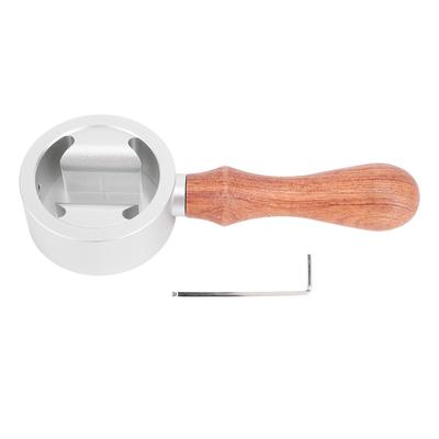Coffee Machine Steam Lever Aluminum Alloy Solid Wood Coffee Machine Steam Knob Handle for 878