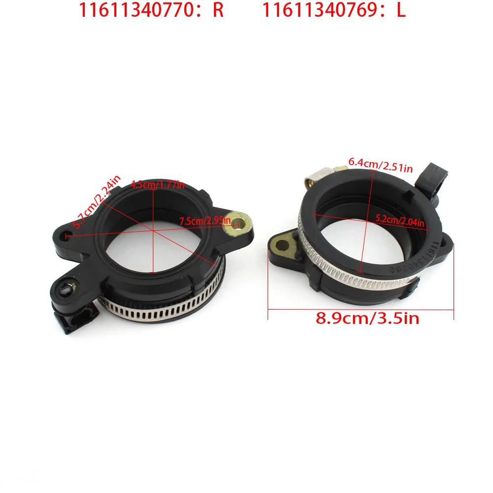 11611340770 11611340769 Motorcycle Carburetor Adapter Inlet Intake Pipe Rubber For BMW R1100GS R1100R R1100RS R1100RT R1100S