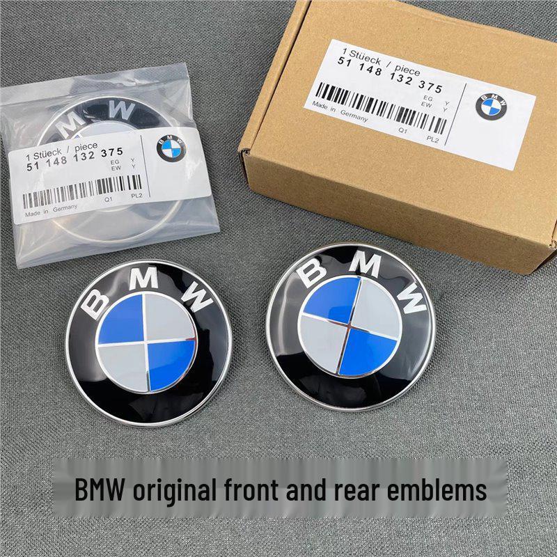 Compatible BMW Emblems for 7 Series, 5 Series, 3 Series, 1 Series, X1, X3, X5, X6 (Front, Rear, Hood)