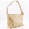 CHANEL COCO Mark Shoulder Bag beige lambskin Women Used