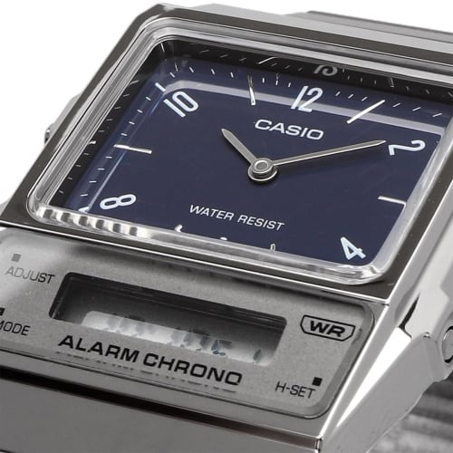 Casio CASIO Standard Ana-Digi Quartz Watch AQ-800EB-2A Unisex Navy Overseas Model