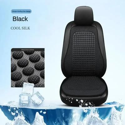 Ice Silk Breathable Car Seat Cover Summer Cooling Auto Seat Cushion Universal Vehicle Chair Backrest Interior Protector Pad Mat