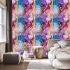 Ink Wallpaper Violet, Purple and Blue for Living Room and Bedroom 50x1000