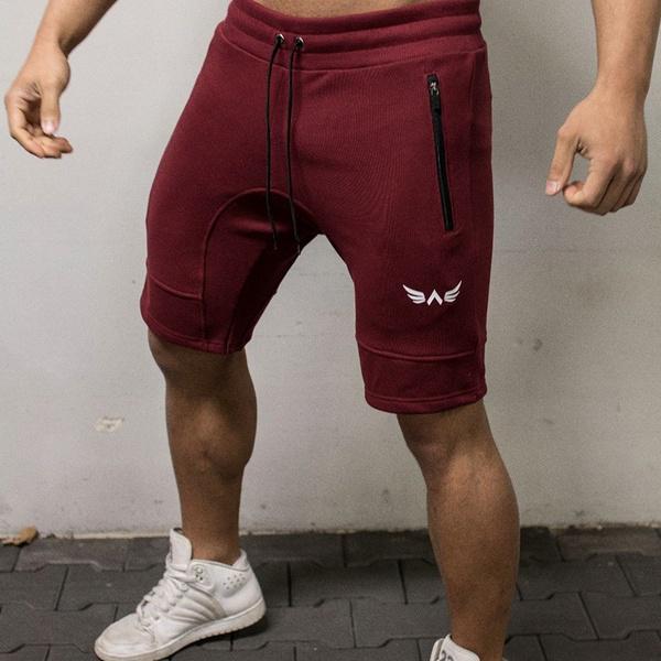 Muscular men's sports shorts summer 