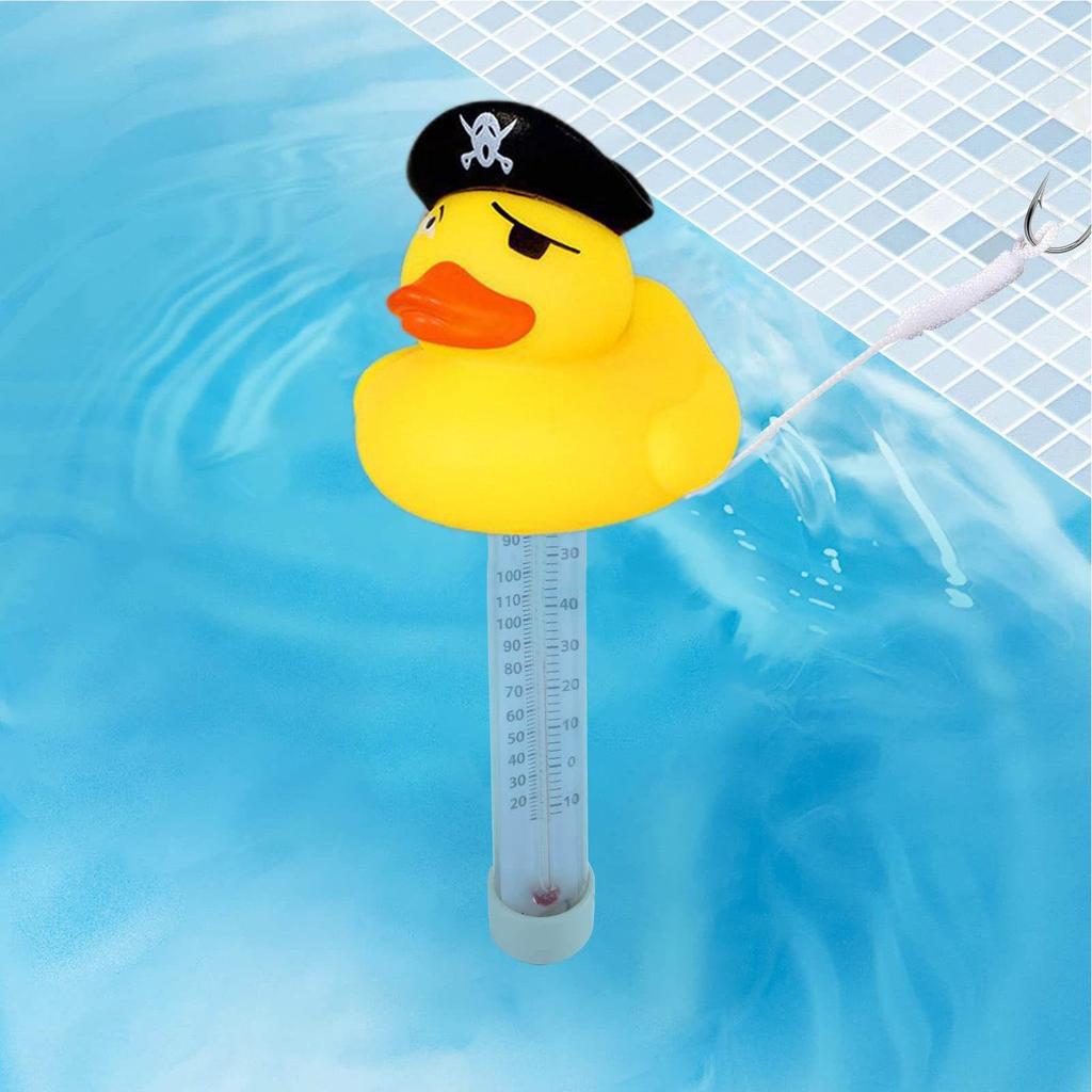 Waterproof Floating Swimming Pool Thermometer Scale Accurate Readings Thermometer for Swimming Pool Spas Hot Tubs Aquariums