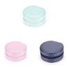 Jewelry Box Soft Leather Round Storage Organizer With Multiple Compartments For Gift Giving
