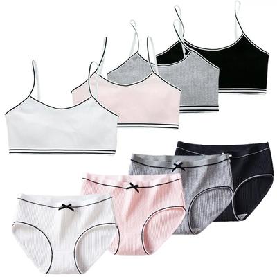 Soutien-gorge de sport pour adolescentes, haut pour enfants, Camisole, sous-vêtements pour jeune puberté, petit soutien-gorge d'entraînement pour 8 à 16 ans