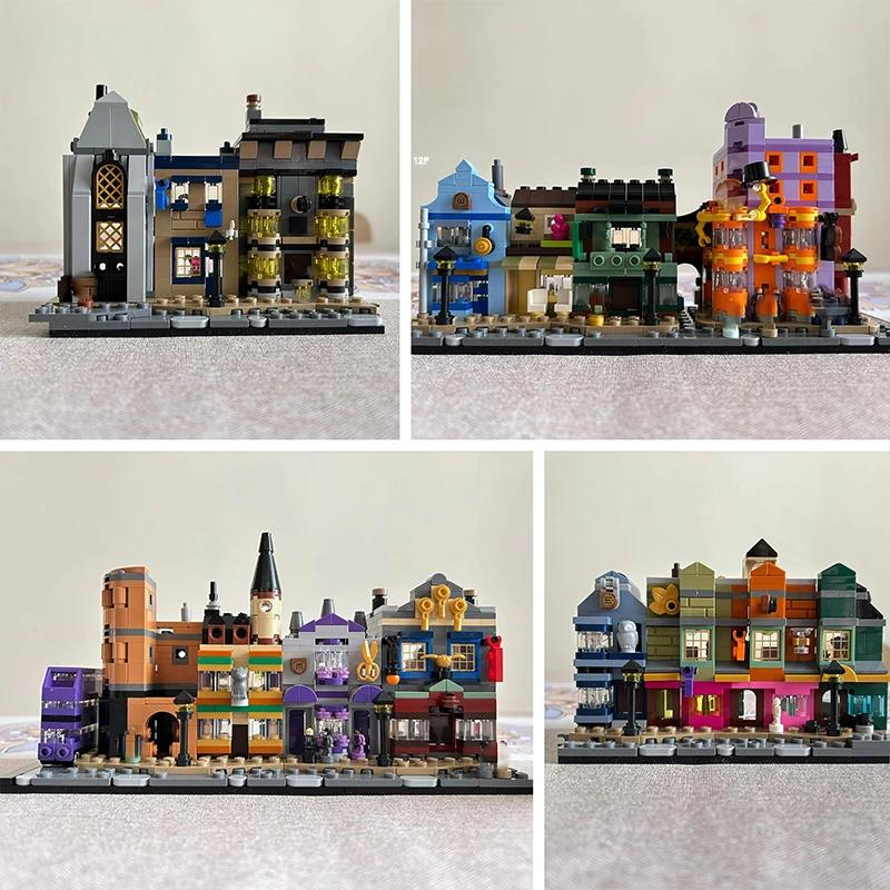 Creative 76444 Alley Store Building Blocks Streetscape Building Educational Toys, Birthday Toy Gifts, Christmas, Halloween Gifts