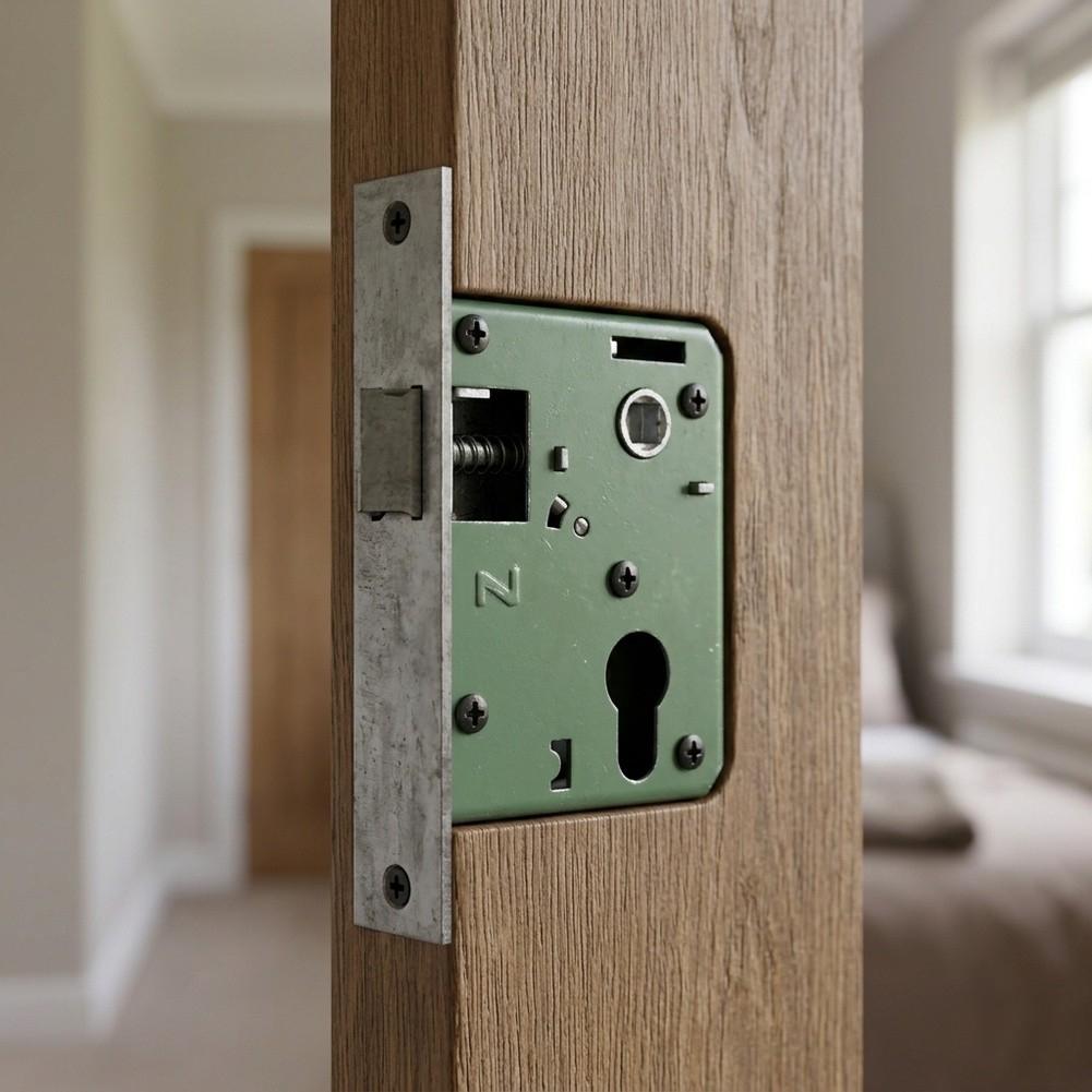 High Quality Bedroom Set Door Handle Lock Manganese Steel Silent Bearing