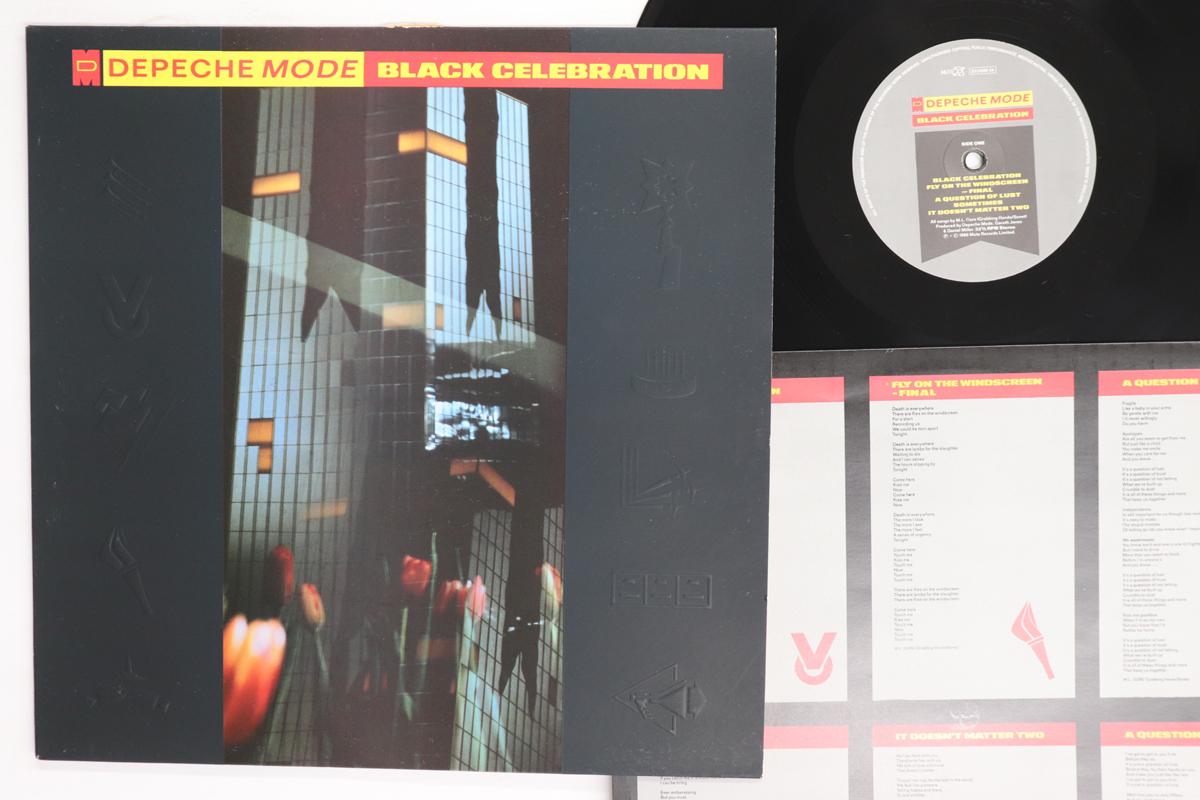 Виниловая пластинка DEPECHE MODE  Black Celebration STUMM26 MUTE 1986 UK Рок Б/у