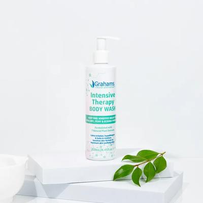 Natural Intensive Therapy Body Wash 250mL