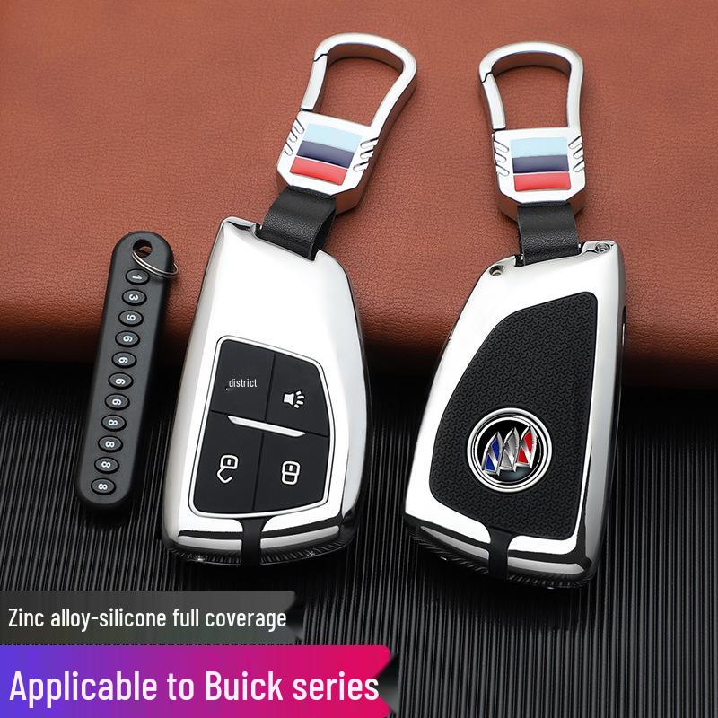 Buick Encore S Key Case: Fashionable Car Key Bag with Decorative Buckle.