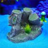 Fishtanks Decorative Accessory Stone Statue for FishTanks and Enhancing Aquariums Environment Landscaping Ornament