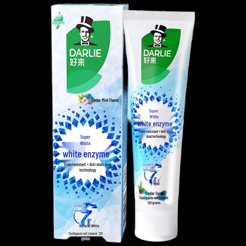 Hawley & Hazel White Enzyme Утренняя Роса Кедр Зубная паста