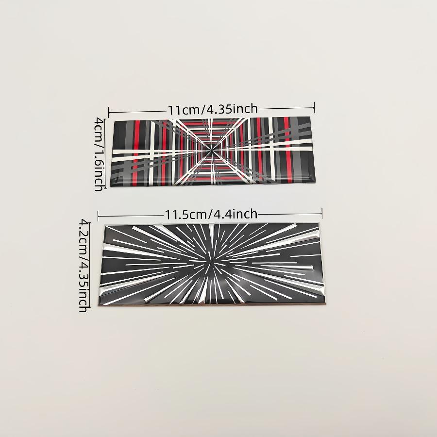 1pc 3D Metal Time Space Tunnel Badge Car Rear Trunk Logo Sticker for Model 3/Y/Highland/Juniper 2025 Tail Decal Auto Additions