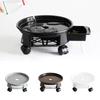 Round Universal Wheel Flower Pot Base 360-degree Rolling Flower Pot Mover Balcony Yard