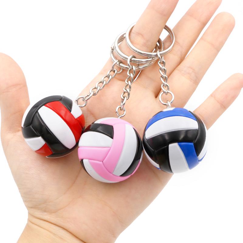 Volleyball Keychain Pendant - Student Sports Souvenir and Creative Gift