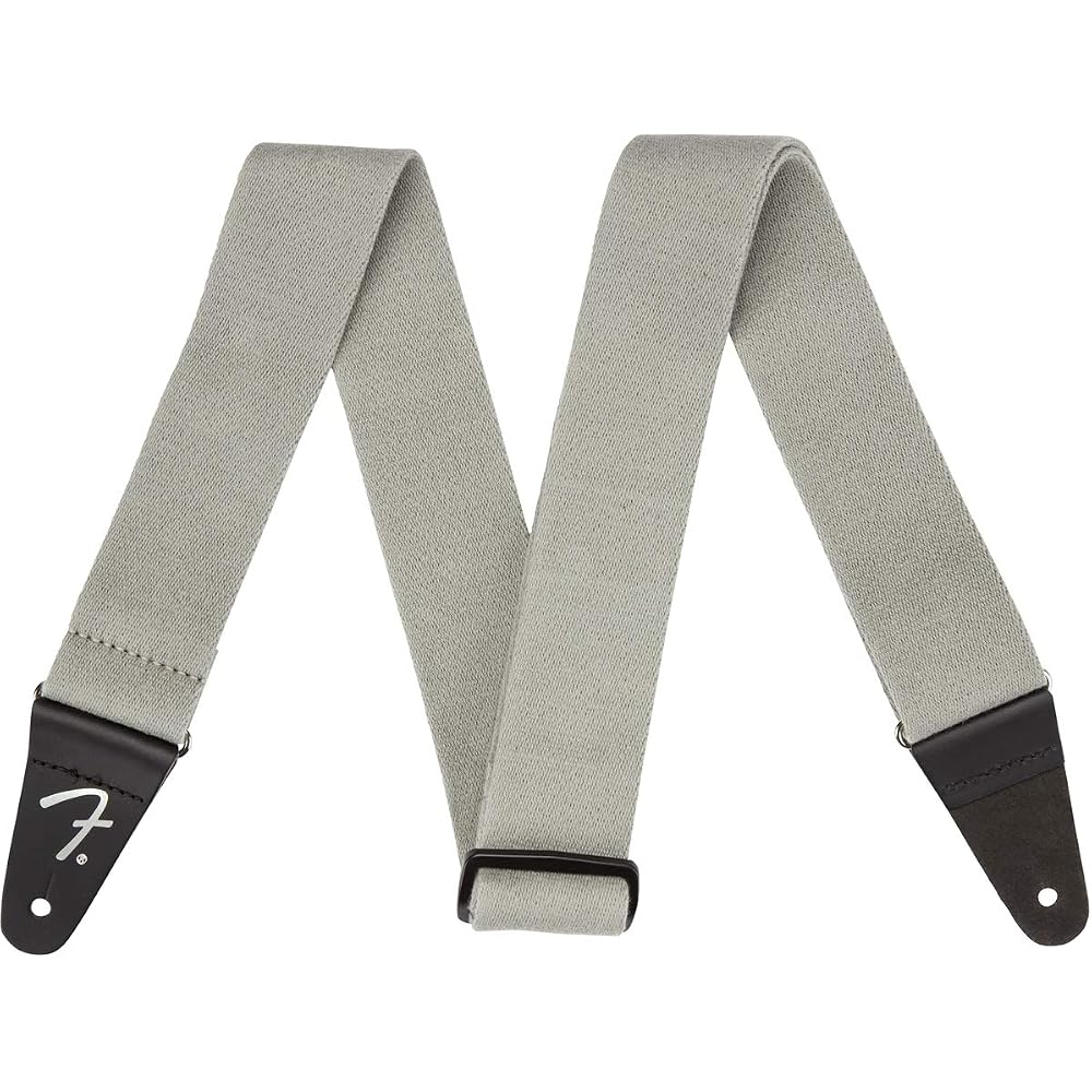 Fender Straps Supersoft Strap, Grey 2"