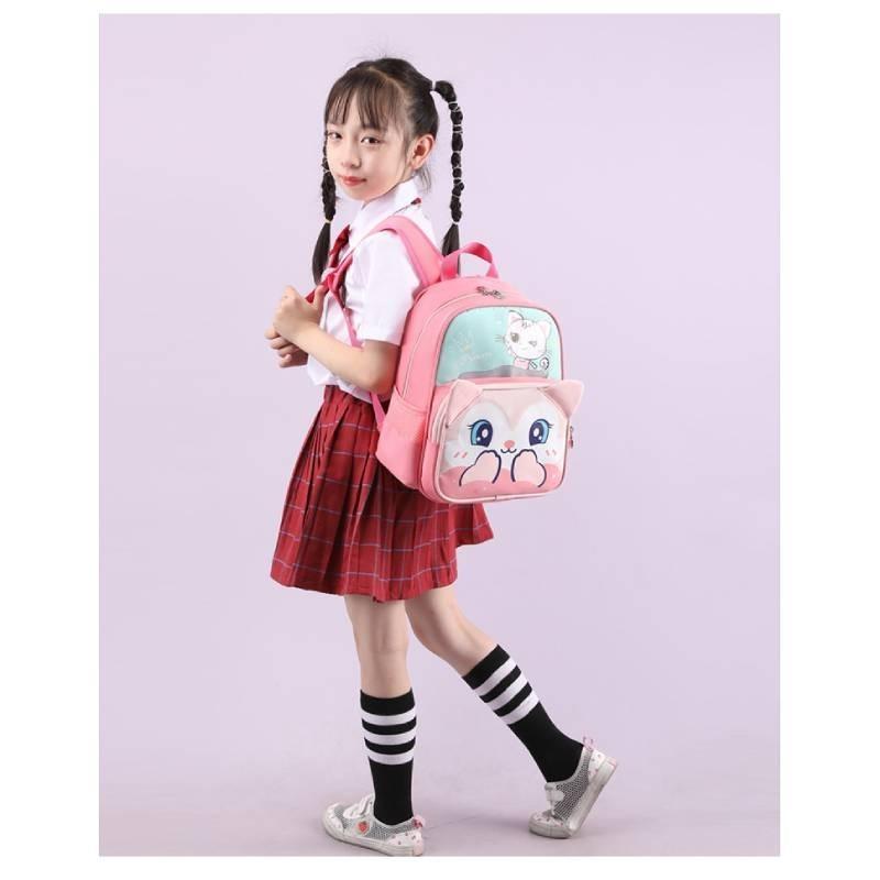 Adorable Cartoon Animal Backpack For Toddlers Stylish Nylon Preschool Bag