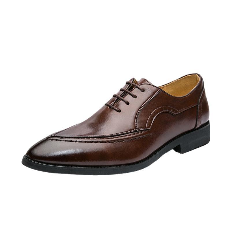 2025 Summer New Casual Trend Men's Shoes Youth Breathable Outdoor Non-slip Fashion Lightweight Foot Cover Men's Leather Shoes