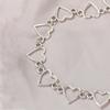 Accessories Versatile Geometric Creative Women, Fashionable and Simple Heart-shaped Hollow Chain Personalized Necklace