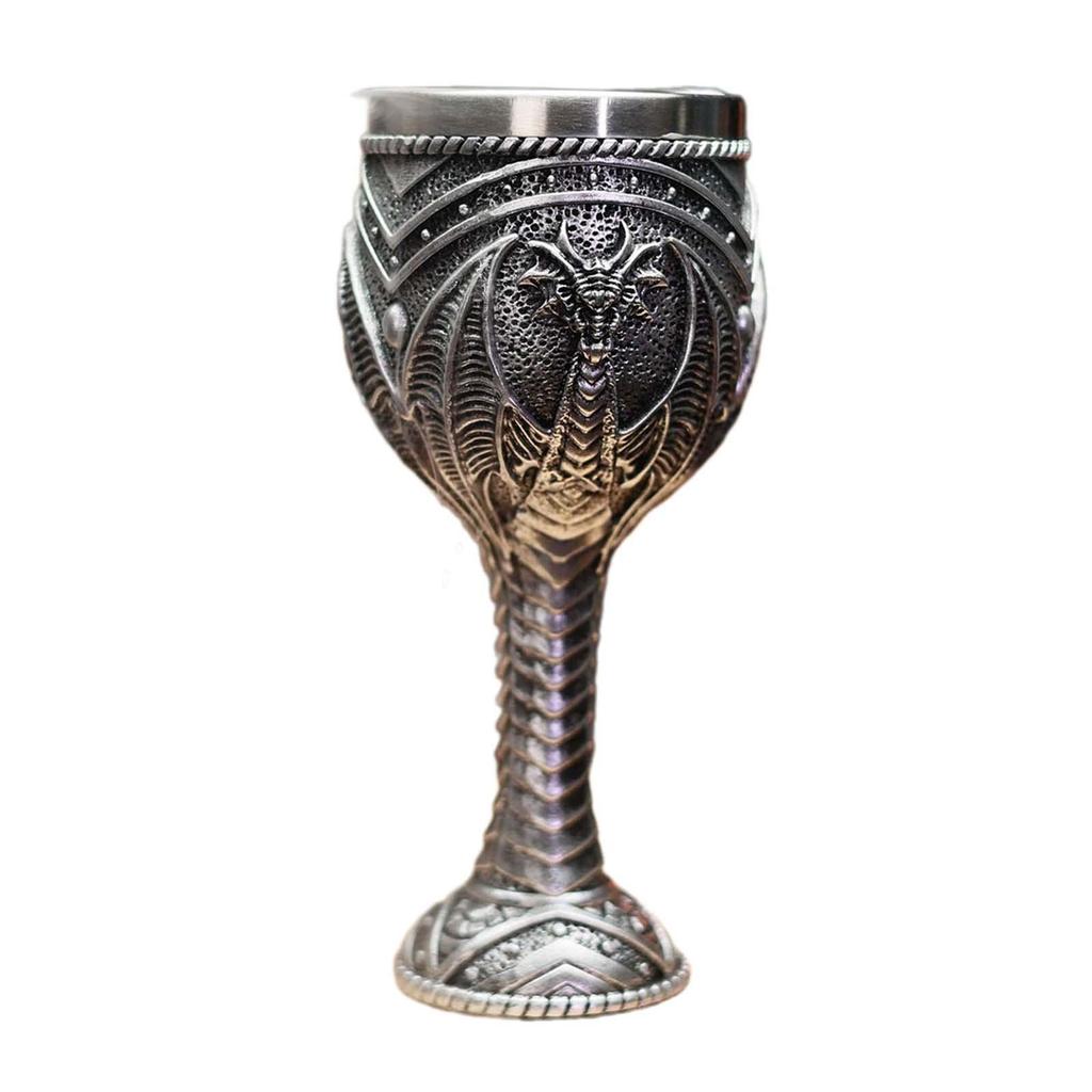 Vintage Medieval Goblet Wedding Reusable Multipurpose Gifts Handcraft Engraved