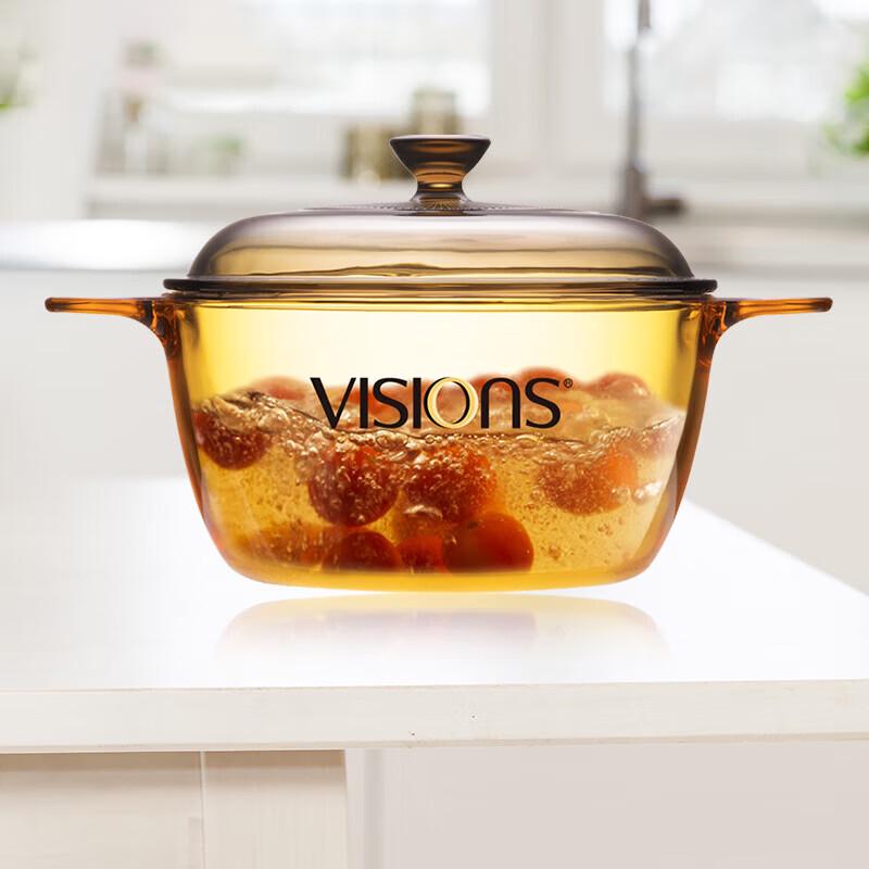 Corning Visions 1.5L Transparent Glass Soup Pot