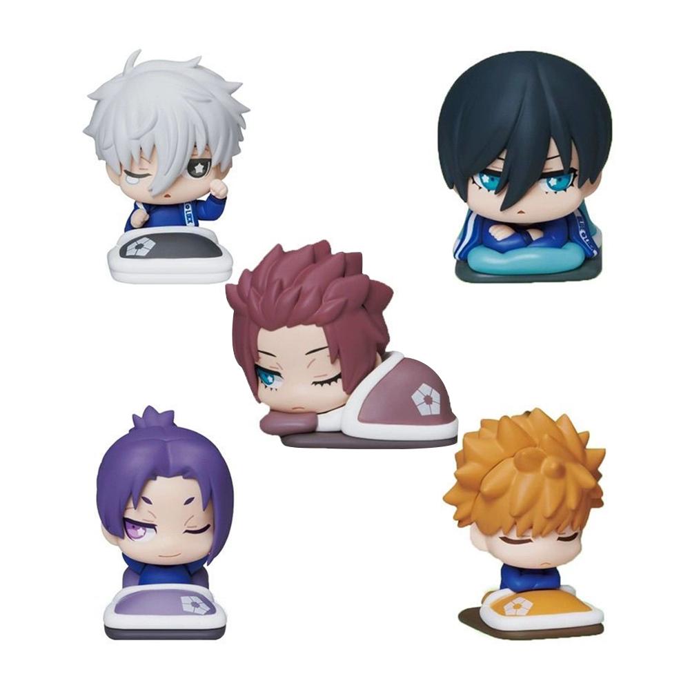 5pcs/set Anime Isagi Yoichi Figures Chigiri Hyoma Rin Itoshi Nagi Seishiro action Figure Toys statue Collection Dolls anime gift
