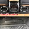 2 for VW Tiguan X RLINE Allspace MK2 2 II  2017 - 2022 Under Seat Footwell Air Duct Outlet Vent Grille Cover 2018 2019 2020 2021
