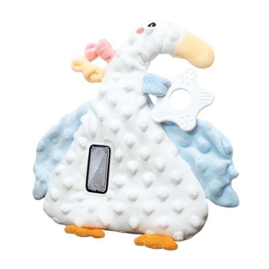 

Детская игрушка для сна с вибрацией и шумоподавлением, 3 режима, успокаивающая кукла-хлопалка для кроватки, помощник для сна, успокаивающая A