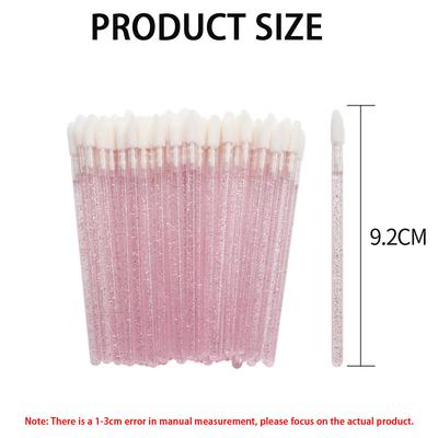 Groothandel 100/300 STuks Wegwerp Lip Make-up Kwasten - Lippenstift Applicator Stafjes, Wimperverlenging Schoonheidstools Accessoires