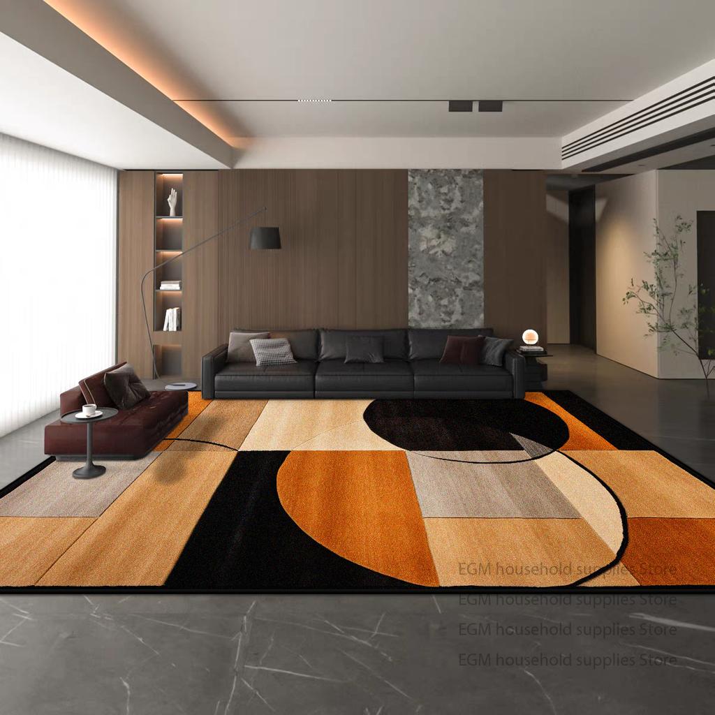 Modern American Style Carpet for Living Room Decoration Bedroom Bedside Large Area Rug Home Entrance Antiskid Absorbent Bath Mat