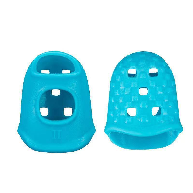 Silicone Finger Protectors for Beginner Guitar, Piano & Erhu Practice - Multiple Colors Available
