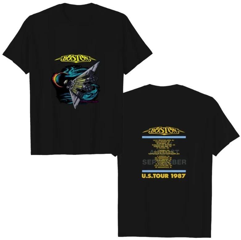 Boston Rock Band Concert Tour 1987 T-Shirt Heavyweight T-shirt XXXL