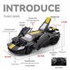 Cezhi CZ241182 GT Supercar Model Toy with Sound, Light & Pull-Back Action