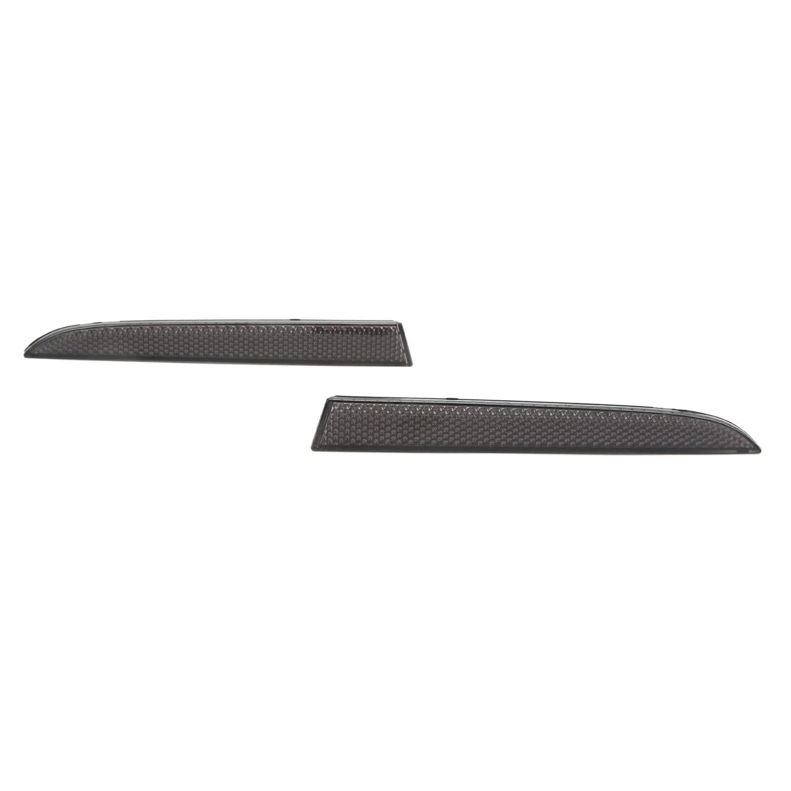 

2 шт. водонепроницаемый отражатель заднего бампера с защитой от царапин, дымчатый, сменный объектив для Chevrolet Camaro