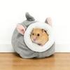 1PCS Hamster Nest, Sugar Glider, Warm Cabin, Small Pet Cotton Nest, Universal House, Pet Cotton Nest, Random Color