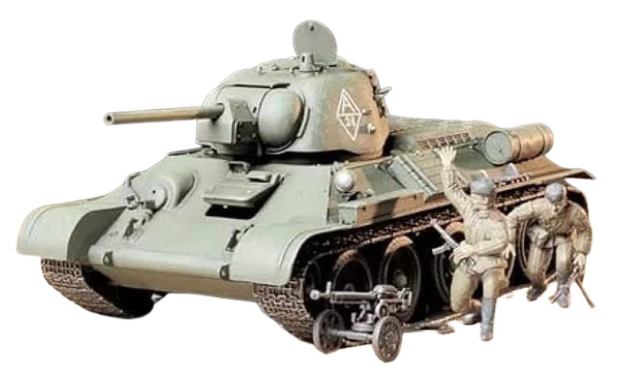 

Tamiya 1/35 Военная миниатюра Серия №149 Советская армия Танк Т34/76 1943 Челябинск Пластиковая модель 35149