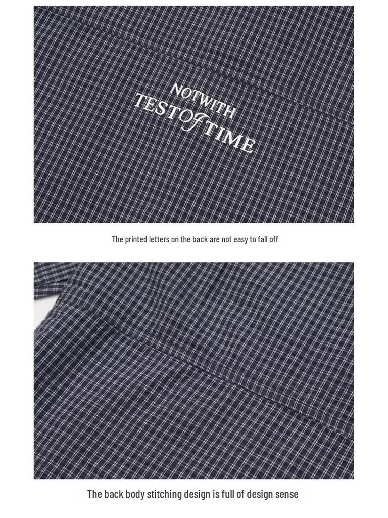 2025 Spring Retro Plaid Shirts for Boys and Girls