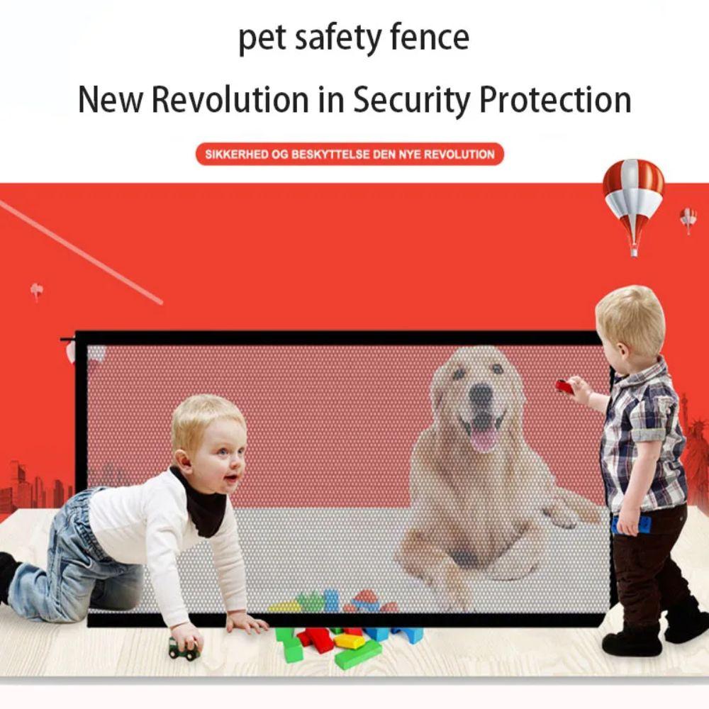 Guard Pets Isolated Network Barrier Pet Safety Enclosure Pet Dog Barrier Fences  Stairs
