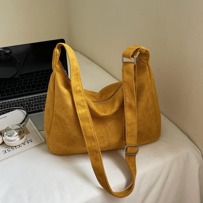 

Осенне-зимняя ретро-сумка женская новая универсальная сумка-тоут для通勤, повседневная сумка-мессенджер большой вместимости, сумка-пельмень