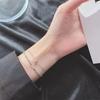 New 925 Sterling Silver Bracelet Personalized Simple Charming Woman Bracelet Birthday Gift for Friends Exquisite Jewelry