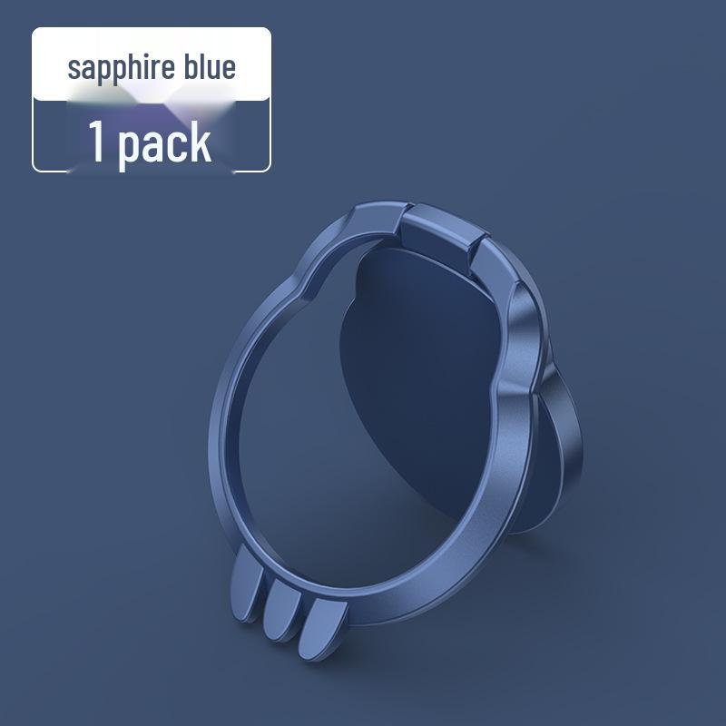 

Ultra-thin Desktop Phone Stand & Finger Ring with Creative Liquid Design - Car Mount Metal Logo Gift