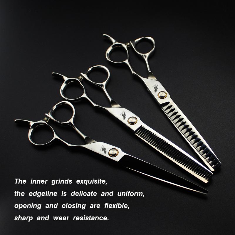 

7.0 Inch Xgll Bearing Screws, Freelander Hair Scissors, Hair Scissors, Tooth Scissors, Fishbone Teeth 7inch bearing fish bone teeth