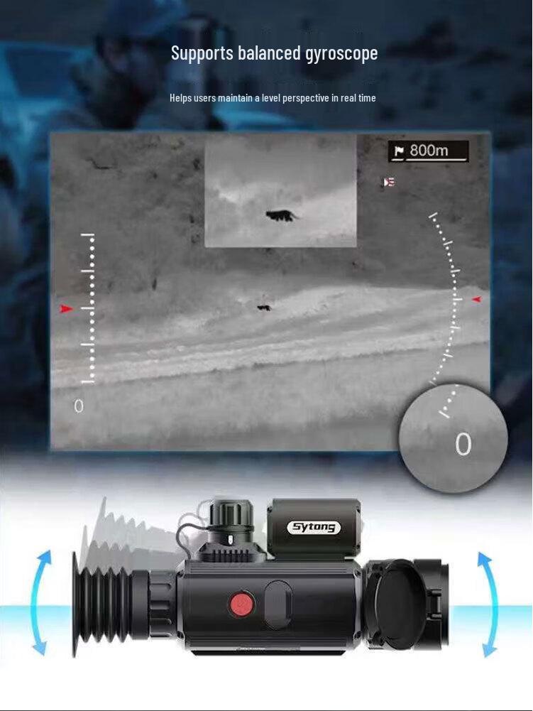 SYTONG Shiyu Tong Thermal Imaging High-Definition Outdoor Monocular with Ranging and Calibration