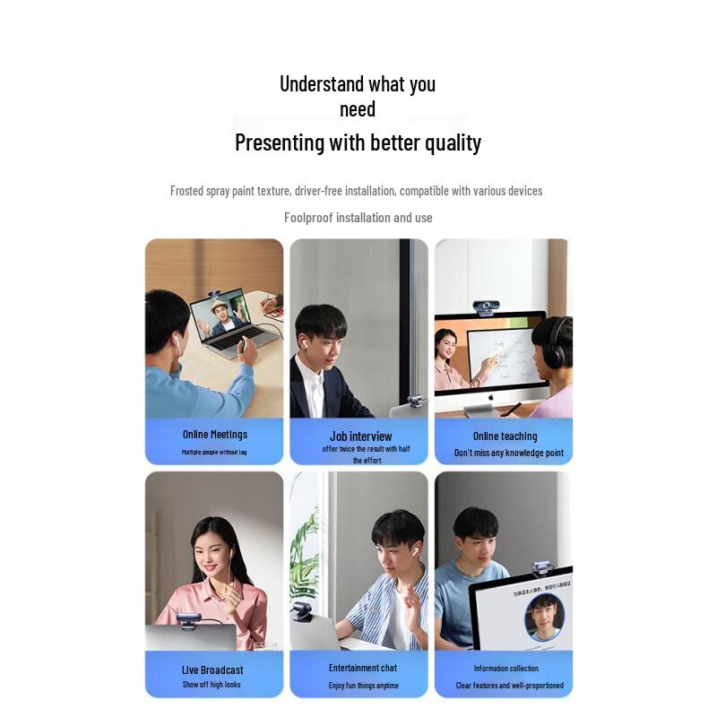 Ugreen USB Wide-angle Webcam